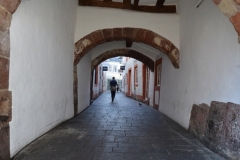 Unterwegs in den Gassen von Trier